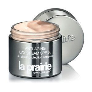 La Prairie Anti Aging Day Cream SPF 30 A Cellular Protection Complex.
